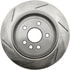 126.58007SL by STOPTECH - StopTech Sport Slotted Brake Rotor; Rear Left