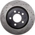 128.34131R by STOPTECH - StopTech Sport Cross Drilled Brake Rotor; Rear Left