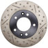 127.45022L by STOPTECH - StopTech Sport Drilled & Slotted Brake Rotor; Front Left