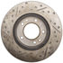 127.45022L by STOPTECH - StopTech Sport Drilled & Slotted Brake Rotor; Front Left
