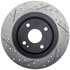 127.45087R by STOPTECH - StopTech Sport Drilled & Slotted Brake Rotor; Rear Right