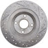 127.45087R by STOPTECH - StopTech Sport Drilled & Slotted Brake Rotor; Rear Right