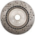 127.47023R by STOPTECH - StopTech Sport Drilled & Slotted Brake Rotor; Rear Right