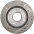127.48001L by STOPTECH - StopTech Sport Drilled & Slotted Brake Rotor; Front Left