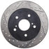 127.48013R by STOPTECH - StopTech Sport Drilled & Slotted Brake Rotor; Rear Right