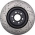 127.62075CL by STOPTECH - StopTech Sport Cryo Drilled & Slotted Brake Rotor; Front Left
