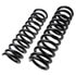 5372 by MOOG - Coil Spring Set - Front/Rear, Black, 11 in. Compressed, 17.38 in. Relaxed, 4.89 in. OD