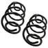 5385 by MOOG - Coil Spring Set - Rear, Black, 9.0" Compressed Length, 12.6" Relaxed Length