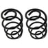 5385 by MOOG - Coil Spring Set - Rear, Black, 9.0" Compressed Length, 12.6" Relaxed Length