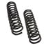 6200 by MOOG - Coil Spring Set - Front