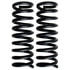 80662 by MOOG - Coil Spring Set - Front, Constant Rate, Heat-Treated Alloy Steel, Black, Pair