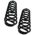 81069 by MOOG - Coil Spring Set - Rear, Black, 5.71 in. OD, 17.177 in. Length, 0.64 in. Wire Diameter