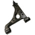 RK623137 by MOOG - MOOG RK623137 Suspension Control Arm and Ball Joint Assembly front left lower