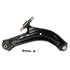 RK620374 by MOOG - Suspension Control Arm and Ball Joint Assembly