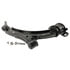 Moog RK622155 Suspension Control Arm and Ball Joint Assembly Suspension Control Arm and Ball Joint Assembly
