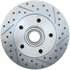 227.62002L by STOPTECH - Select Sport Drilled and Slotted Brake Rotor, Front Left