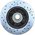 227.62015L by STOPTECH - Select Sport Drilled and Slotted Brake Rotor, Front Left