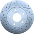 227.62028R by STOPTECH - StopTech Select Sport Drilled and Slotted Brake Rotor; Front Right