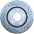 227.62028R by STOPTECH - StopTech Select Sport Drilled and Slotted Brake Rotor; Front Right