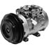 471-0132 by DENSO - REMAN COMPRESSOR W/ CLUTCH