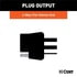 56532 by CURT MANUFACTURING - Custom Wiring Harness; 4-Way Flat Output; Select Tesla Model Y