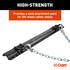 16612 by CURT MANUFACTURING - Crosswing Fifth Wheel Safety Chain Assembly