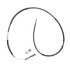 BC96155 by RAYBESTOS - Raybestos Element3 Parking Brake Cable