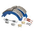 GR4702QJ by HALDEX - Drum Brake Shoe Kit - Front, New, 2 Brake Shoes, with Hardware, for Meritor "Q" Plus