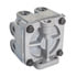 KN28080 by HALDEX - Air Brake Relay Valve - 4 Port with Integral Bracket, Crack Pressure 4.6 PSI