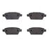 1310-1161-00 by DYNAMIC FRICTION COMPANY - 3000 Ceramic Brake Pads