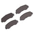 1000-0305-00 by DYNAMIC FRICTION COMPANY - DFC Track/Street Pads - Low Metallic