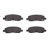 1310-1172-00 by DYNAMIC FRICTION COMPANY - 3000 Ceramic Brake Pads