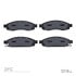 1310-1183-00 by DYNAMIC FRICTION COMPANY - 3000 Ceramic Brake Pads