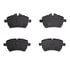 1310-1204-00 by DYNAMIC FRICTION COMPANY - 3000 Ceramic Brake Pads