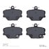 1310-1252-00 by DYNAMIC FRICTION COMPANY - 3000 Ceramic Brake Pads