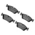 1000-0558-00 by DYNAMIC FRICTION COMPANY - DFC Track/Street Pads - Low Metallic