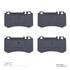 1551-0984-00 by DYNAMIC FRICTION COMPANY - 5000 Advanced Brake Pads - Low Metallic