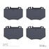 1551-0985-00 by DYNAMIC FRICTION COMPANY - 5000 Advanced Brake Pads - Low Metallic