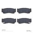 1310-1297-00 by DYNAMIC FRICTION COMPANY - 3000 Ceramic Brake Pads