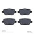 1310-1314-00 by DYNAMIC FRICTION COMPANY - 3000 Ceramic Brake Pads