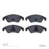 1310-1322-10 by DYNAMIC FRICTION COMPANY - 3000 Ceramic Brake Pads