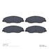 1310-1332-00 by DYNAMIC FRICTION COMPANY - 3000 Ceramic Brake Pads