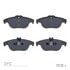 1310-1341-10 by DYNAMIC FRICTION COMPANY - 3000 Ceramic Brake Pads