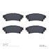 1310-1391-00 by DYNAMIC FRICTION COMPANY - 3000 Ceramic Brake Pads