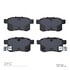 1310-1451-00 by DYNAMIC FRICTION COMPANY - 3000 Ceramic Brake Pads