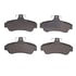 1551-1048-00 by DYNAMIC FRICTION COMPANY - 5000 Advanced Brake Pads - Semi Metallic