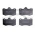 1551-1598-00 by DYNAMIC FRICTION COMPANY - 5000 Advanced Brake Pads - Low Metallic