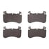 1310-2184-00 by DYNAMIC FRICTION COMPANY - DFC 3000 Ceramic Brake Pads