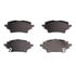 1310-2202-00 by DYNAMIC FRICTION COMPANY - 3000 Ceramic Brake Pads