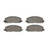 1310-2229-00 by DYNAMIC FRICTION COMPANY - 3000 Ceramic Brake Pads